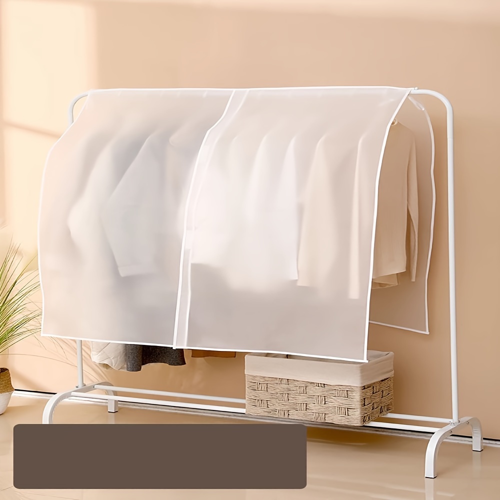 TEMU PECA 3D Housse de protection anti-poussière pour vêtements, sac transparent multi-spécifications, grande , ouvert, imperméable, durable, pour