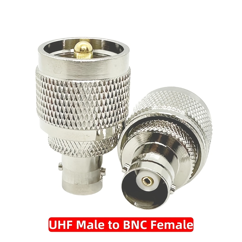 1 stuks UHF SO239 PL259 naar BNC Mannelijke Plug & Vrouwelijke Jack RF Coaxiale Adapter Connector 4 Type RF Connector Radio Adapter