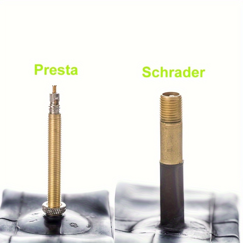 Valve Stem Push Bike Tyre Valves HI FLOW 'NO CLOG' TUBELESS VALVES - Main Image