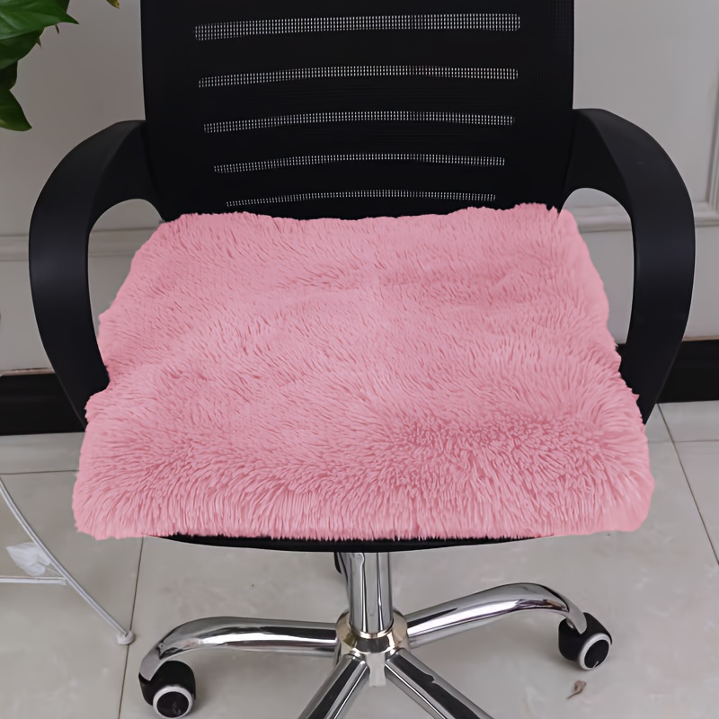 TEMU 1pc | Style Nordique | Coussin de Décoration Intérieure Automne/Hiver, Coussin de Protection Chaude, Coussin de Chaise Carré, Coussin de