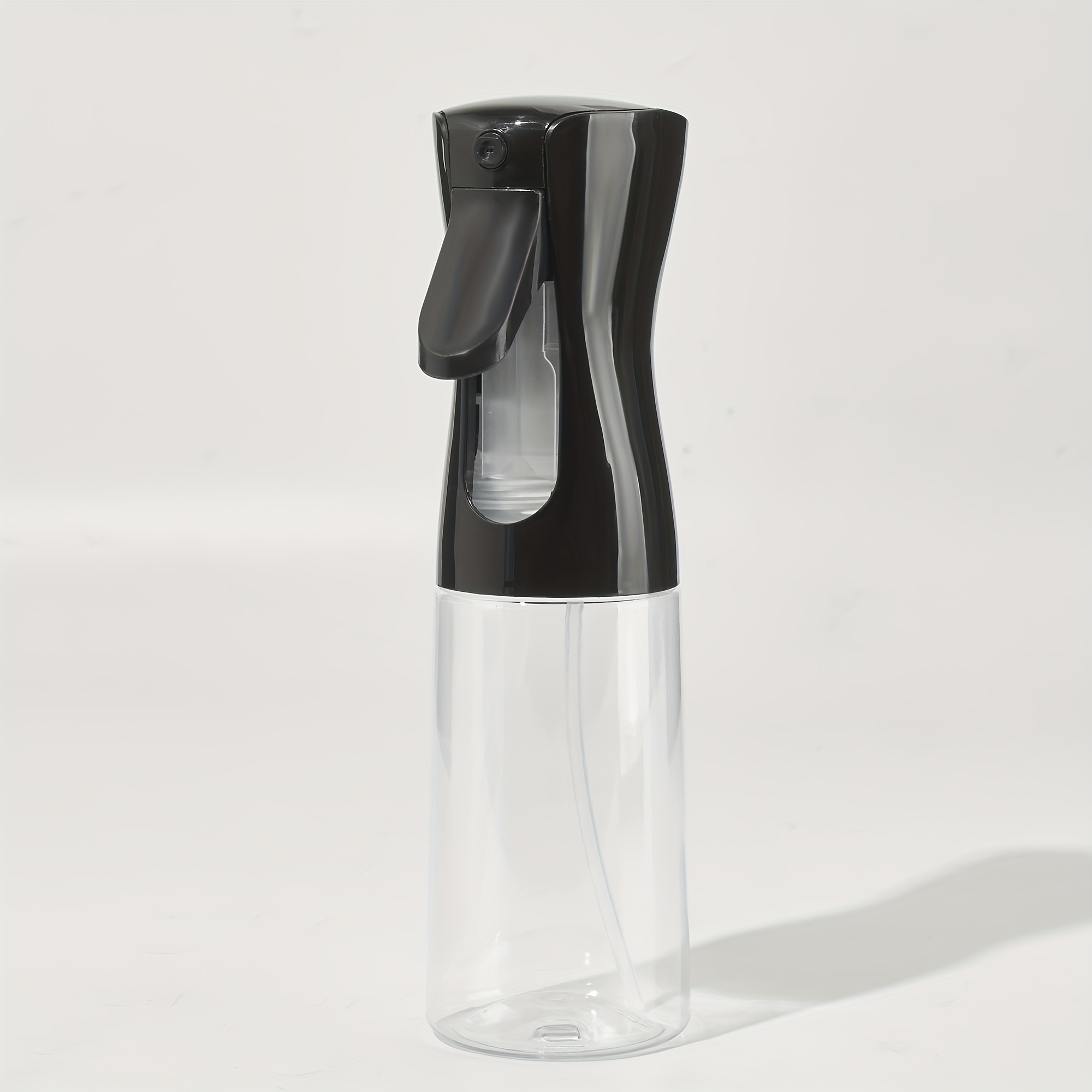 Image of 1pc 220ml/320ml Olive Oil Sprayer Bottle | High-pressure, Leak-proof Kitchen Sprayer For Bbq And Air Fryer, Plastic Material, Ideal For Camping Cookware