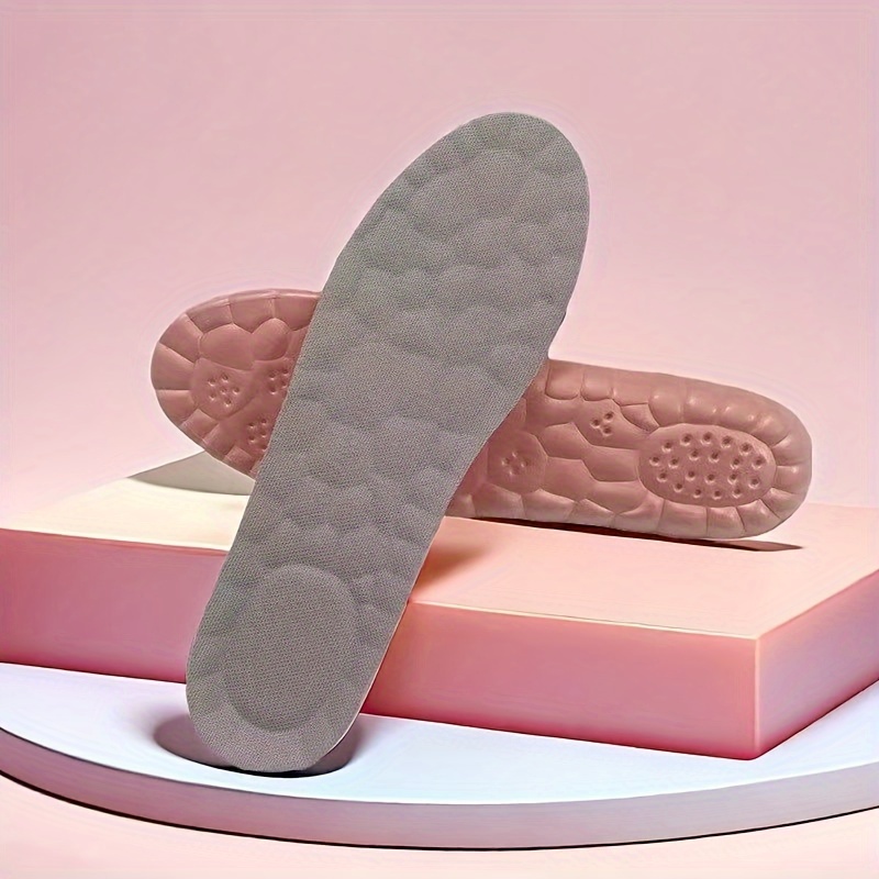 Cute And Soft Women's Insoles For Sports Sweat-absorbing And Breathable Insoles For Sports And Running Casual Insoles