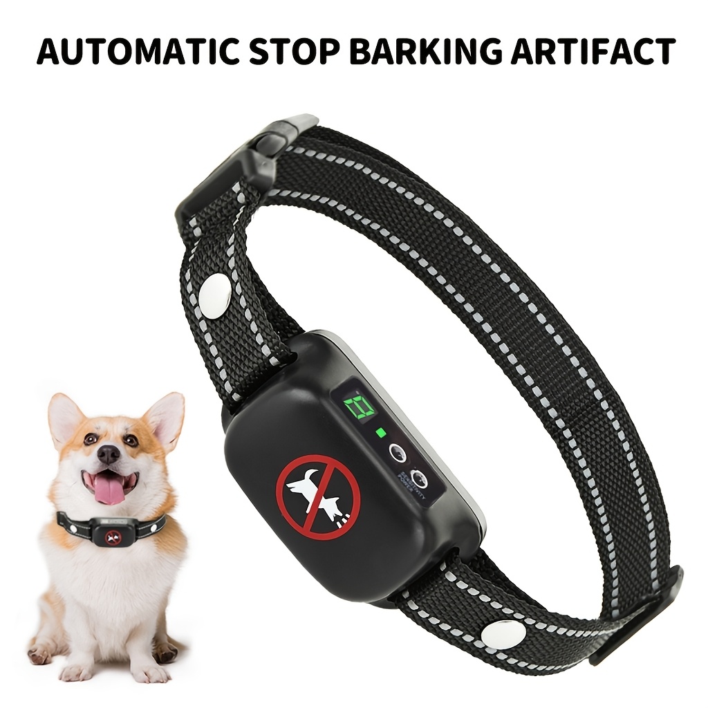 Dog Anti-bark Collar, Automatic Induction No Barking Training Collar With 3 , And Bark Control Device For Small, Medium And Large Dogs, Pet Training Must-have