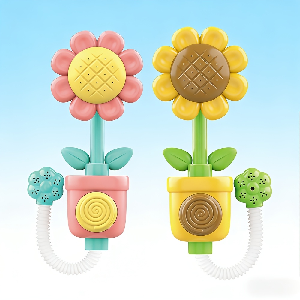 Interactive Flower Sprinkler Toy for Baby Shower
