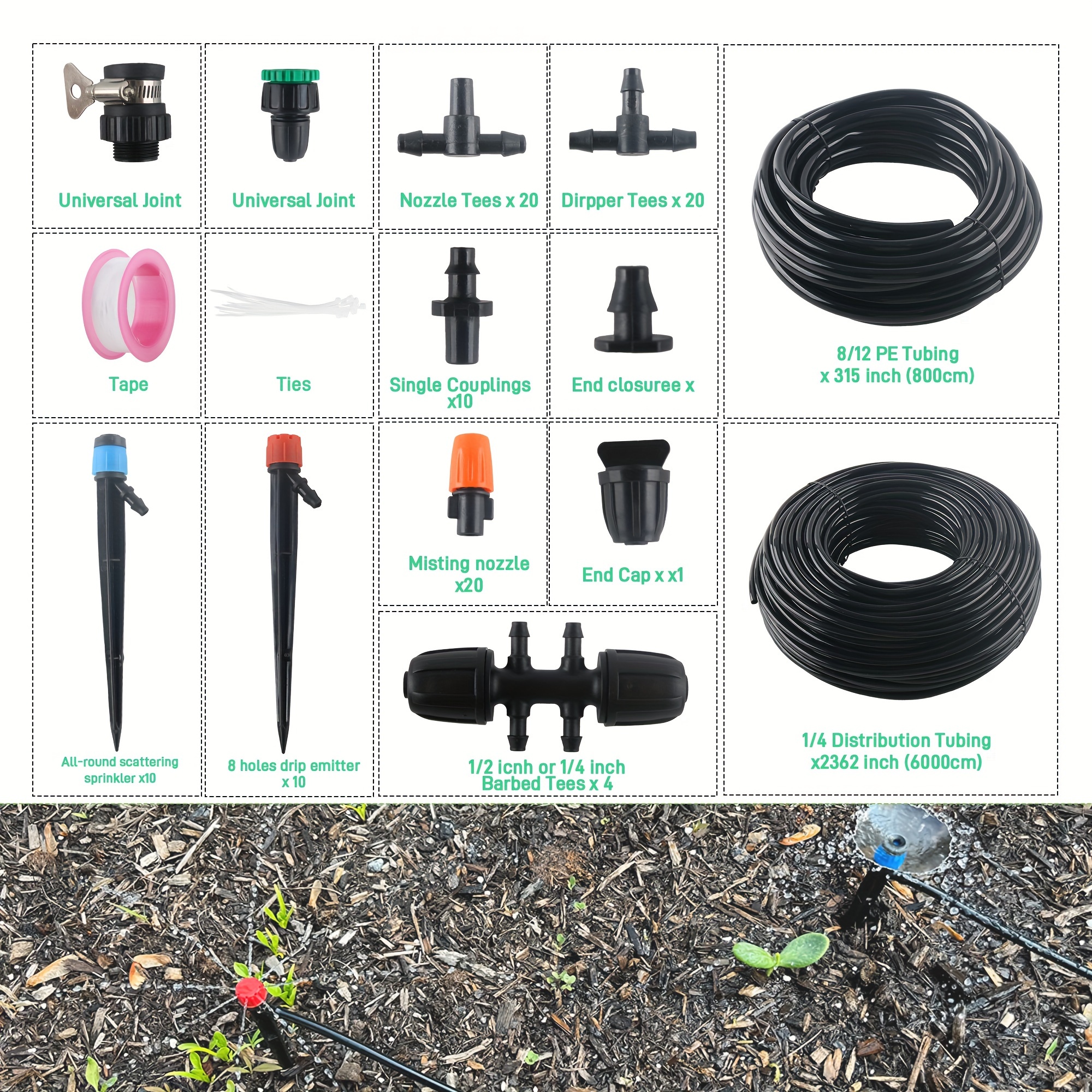 Automatic Drip Irrigation Kit