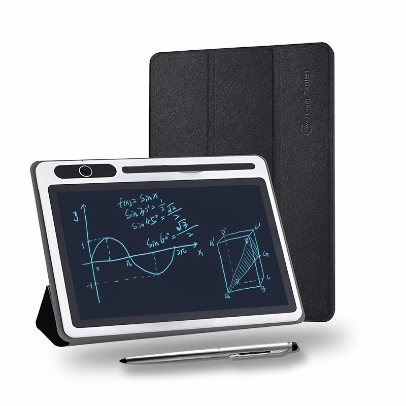 

10.1 Inch Large Screen Lcd Notebook - Digital Handwriting Pad With Protective Case, Electronic Drawing Board For School, Office, And Creative Doodling - Portable, Stylus-friendly