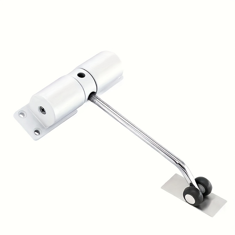 Silvery Rod Automatic Safety Spring Door Closer, Automatic Closing Adjustable Door , Slow Closing Non-slamming Door, Automatic Closing And Switching Door