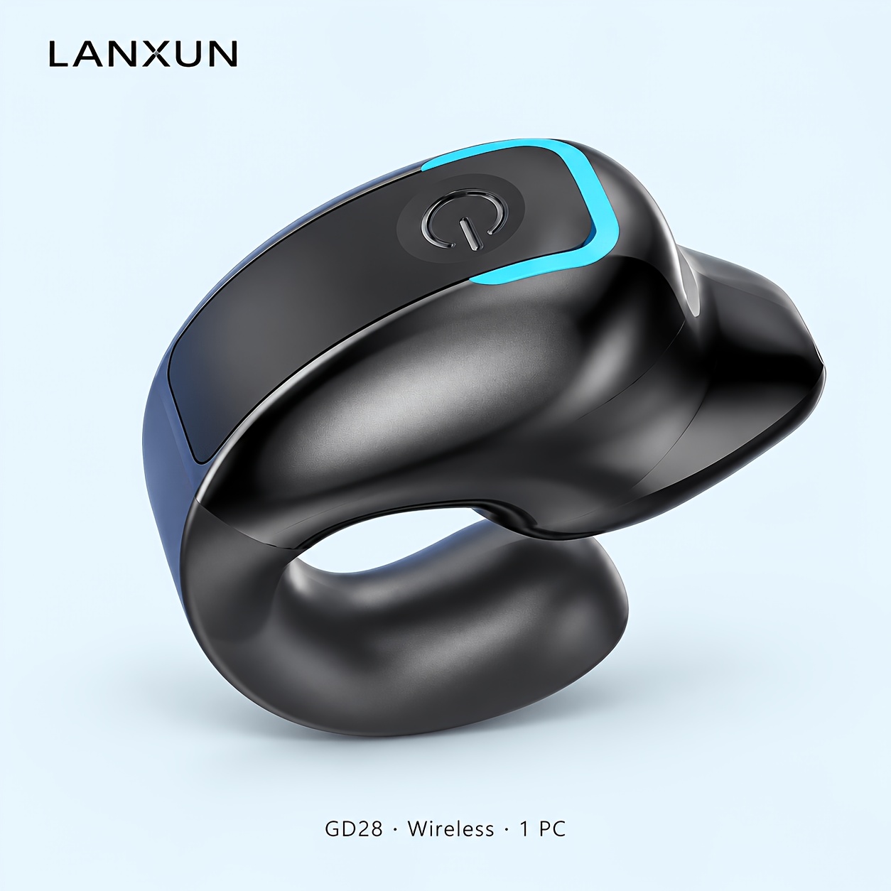 Image of In-ear Non-in-ear Wireless Headphones, Lightweight And Long-lasting Running Mini Wireless Noise-cancelling Headphones, Universal Wireless Headphones For Men's And Women's Smartphones.