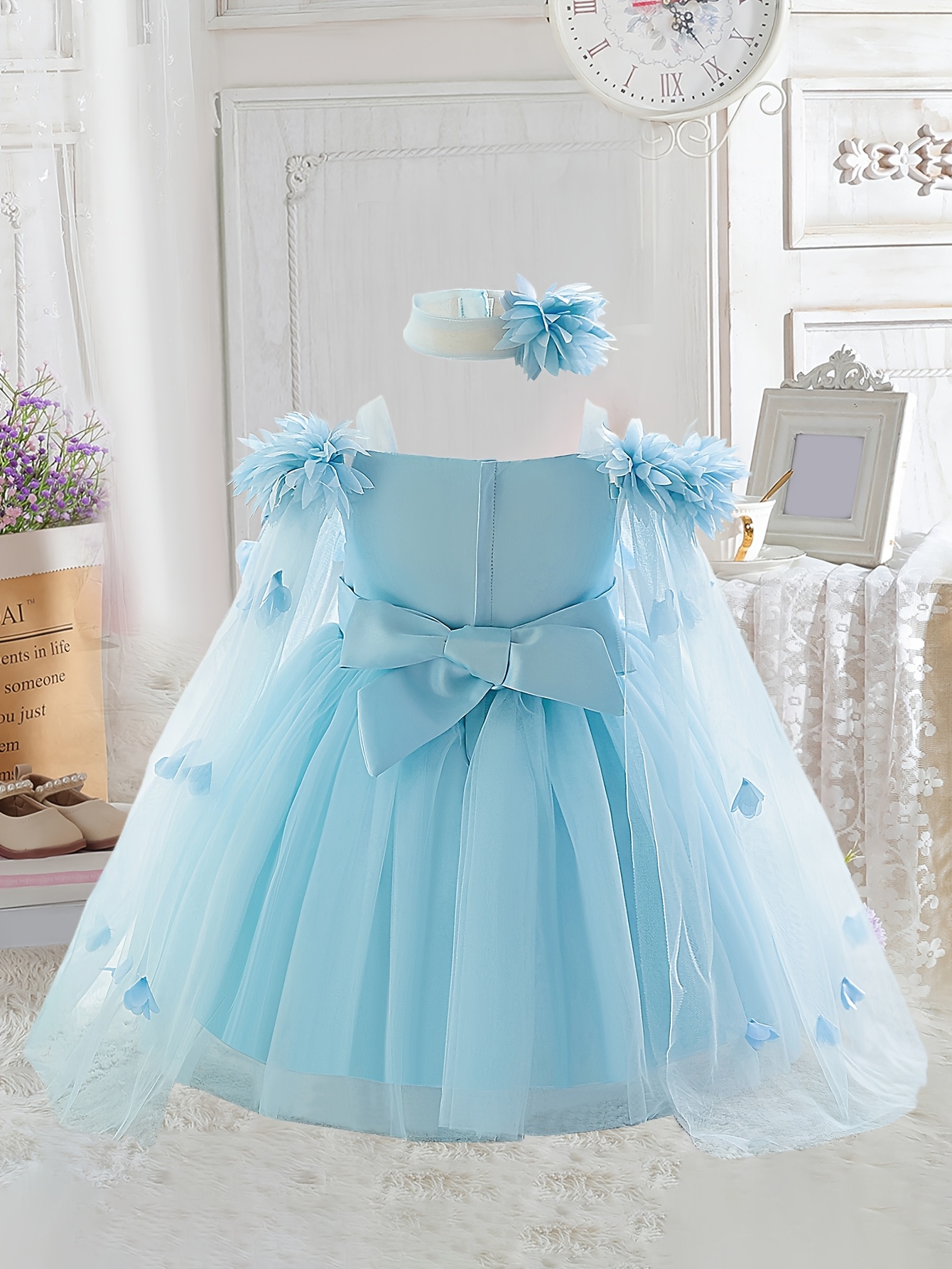 princess polly baby blue dress Shop Blue Flower Girl Dress, Fancy Girl Dress, Wedding Party Dress For  Girls, Toddler Tulle Dress, Fairytale Pageant Dresses, Tiered Tutu Gown main image 0