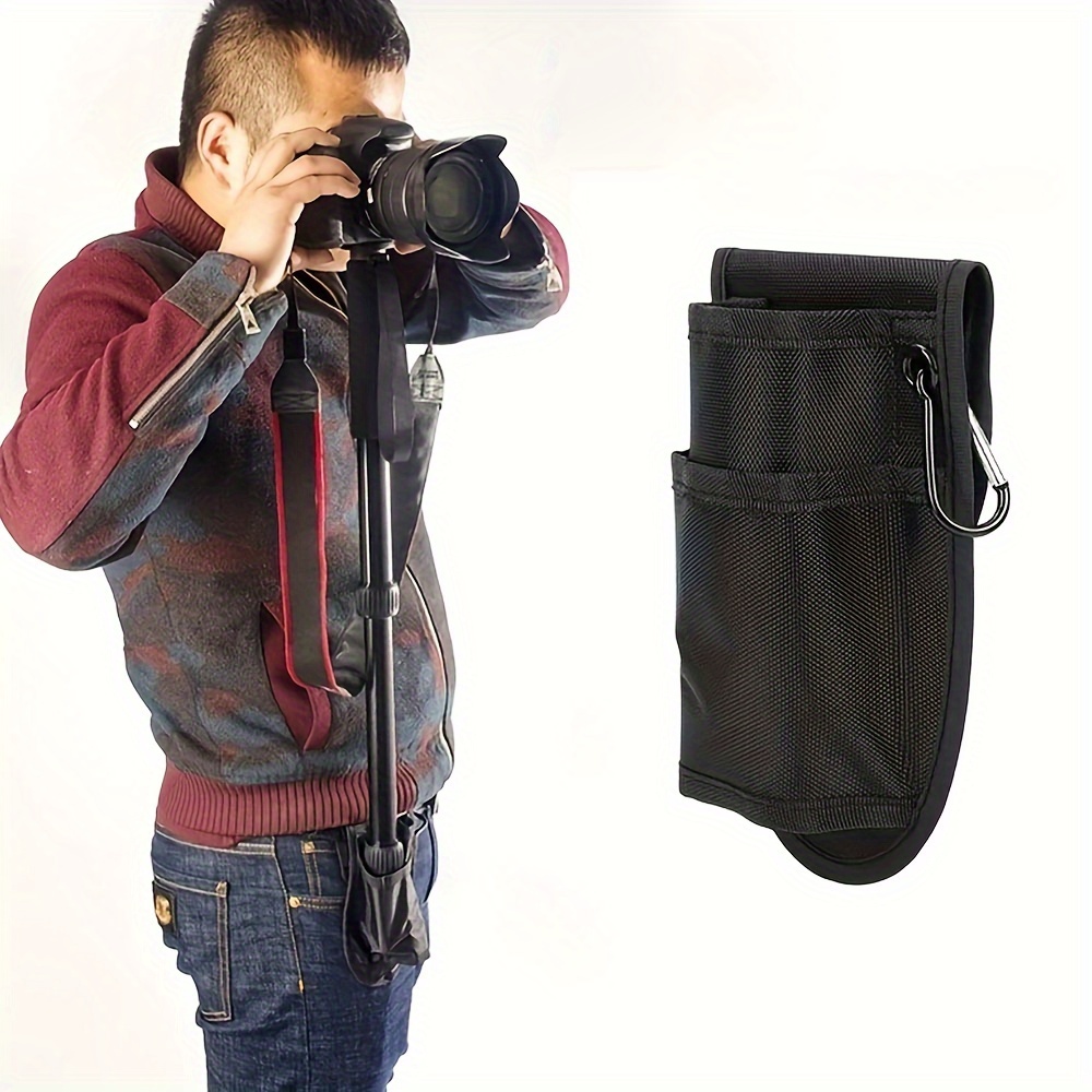 

Polyester Camera Tripod Waist Bag - Waterproof, Adjustable Strap With | Ideal For Dslr Monopod & Tripod Holder