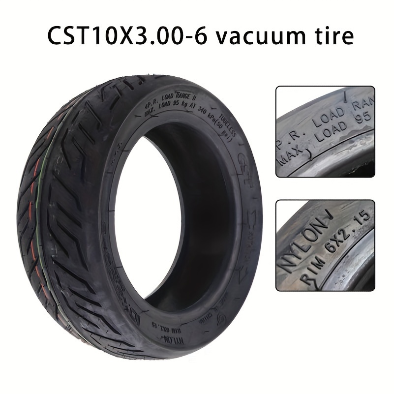 high quality cst 10x3 00 6 vacuum tire for scooter 10x3 0 tubeless tyre 0