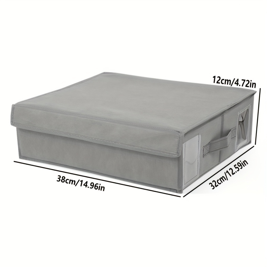 4pcs Bedding and Storage Organizer Set with Viewing Window