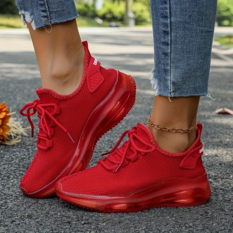 Tenis Nike Rojos Zapatos Deportivos De Moda Para Mujer 2019 Compra