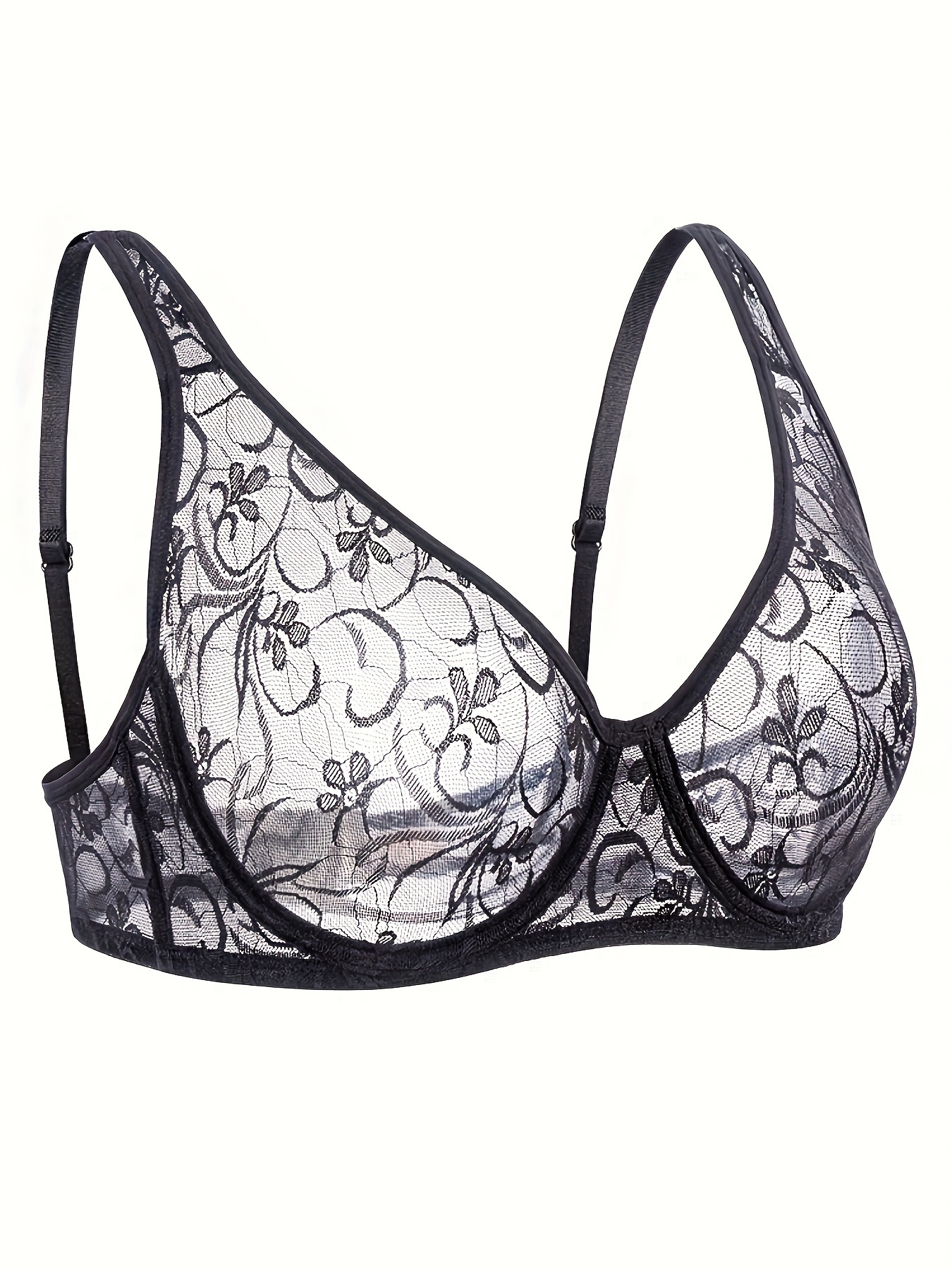 reggiseno sexy in pizzo taglie forti donne design Temu Italy