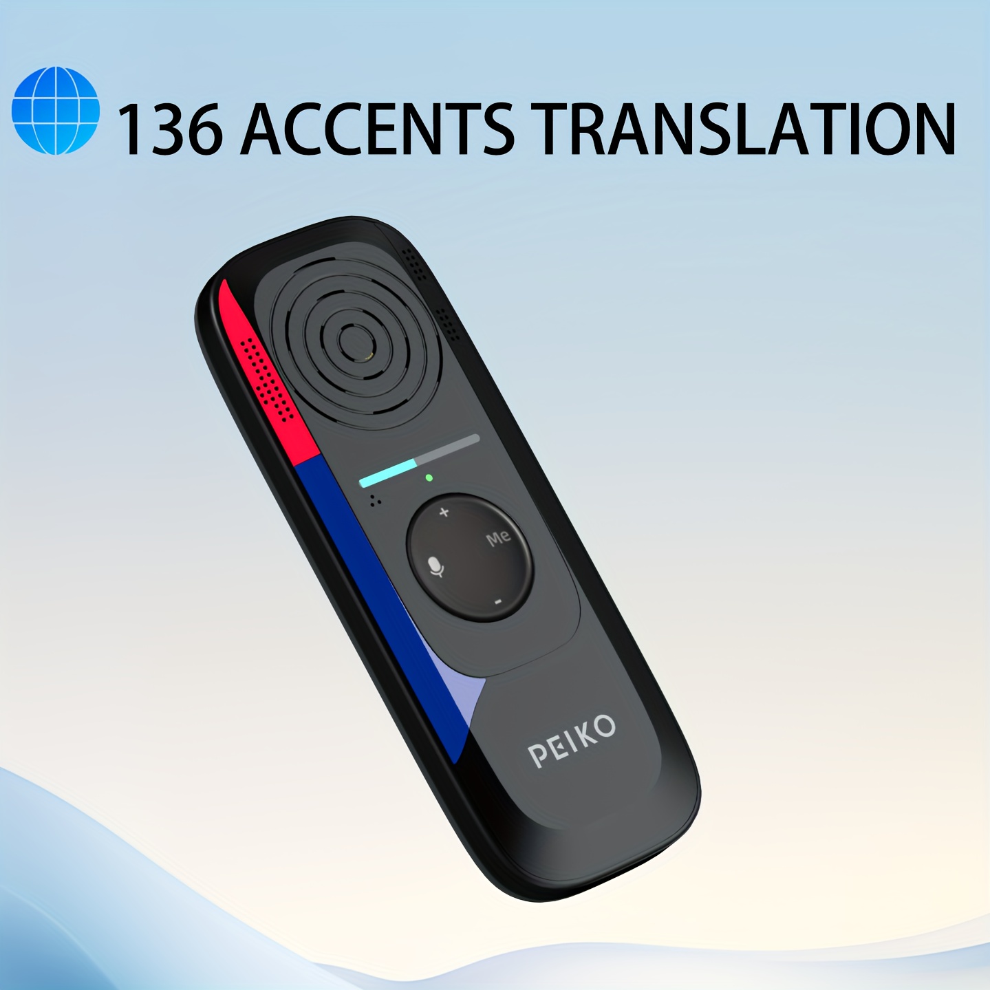 Portable Language Translator Device, Instant Translator, App Online Voice Translation, 136 Languages , High Accuracy Translator Device For Travel