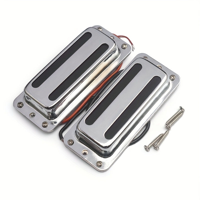 Chrome LP Guitar Mini Humbucker Bridge Pickup Ceramic Pickups For Les