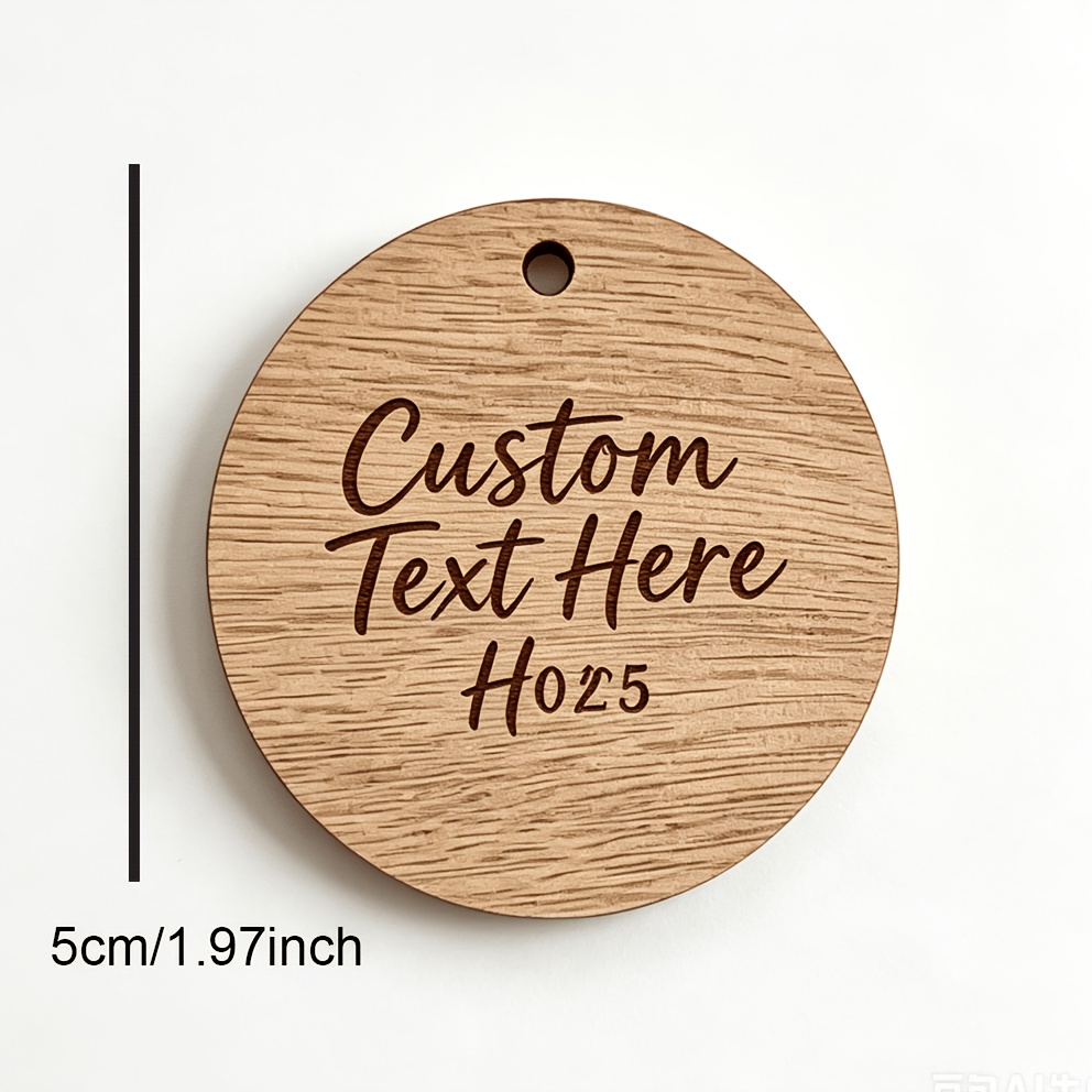 TEMU Custom Wooden Signs Personalized Retro Tabletop Decor Suitable For Parties, Events, Business Gifts, Wood Suitable For Christmas, Weddings,