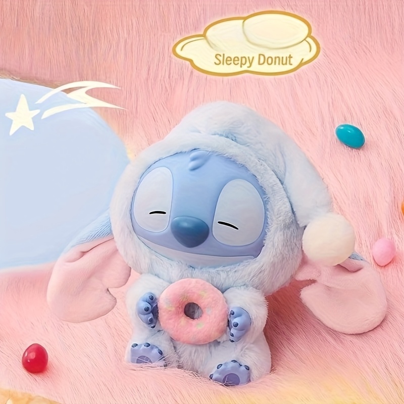 1pc Disney Licensed Stitch Mystery Box Gift - Mystery Box Series with Multi-Design PVC Figurine, Indoor/Outdoor Collectible Decor, No Batteries Needed, Perfect Holiday Gift for Family & Friends, Stitch Disney Gift, Indoor Outdoor Decor, Cartoon Character Figurine, Quality Craftsmanship