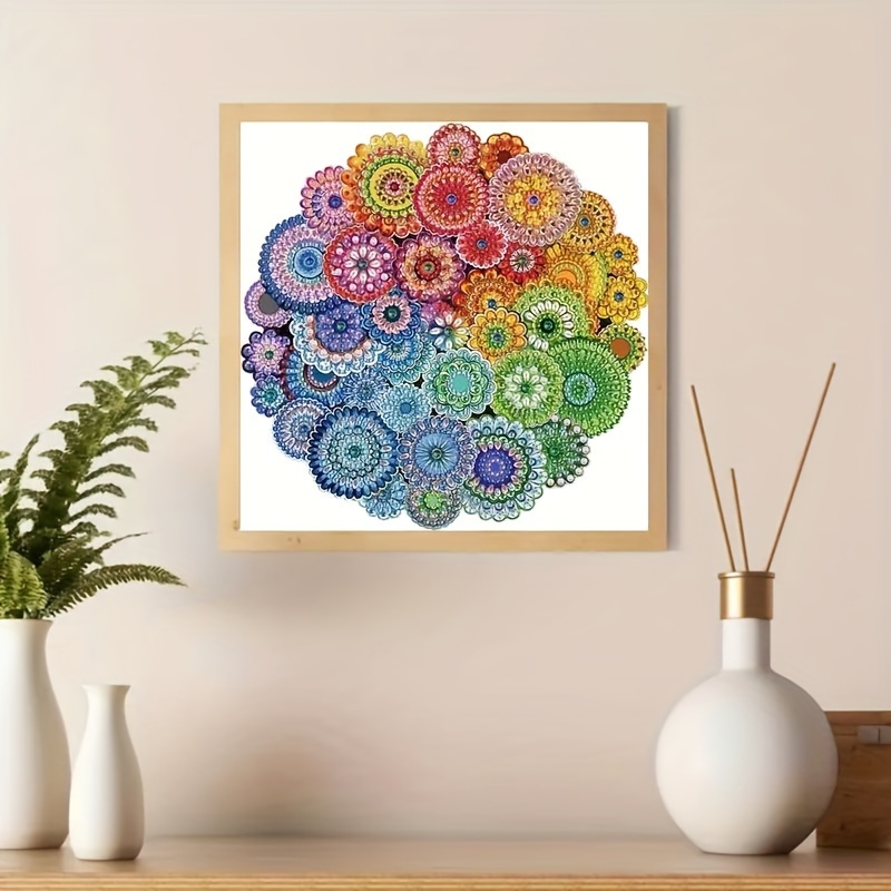Unusual Diamond Painting Kit Art Gift Home Wall Art Deco Eid Mubarak