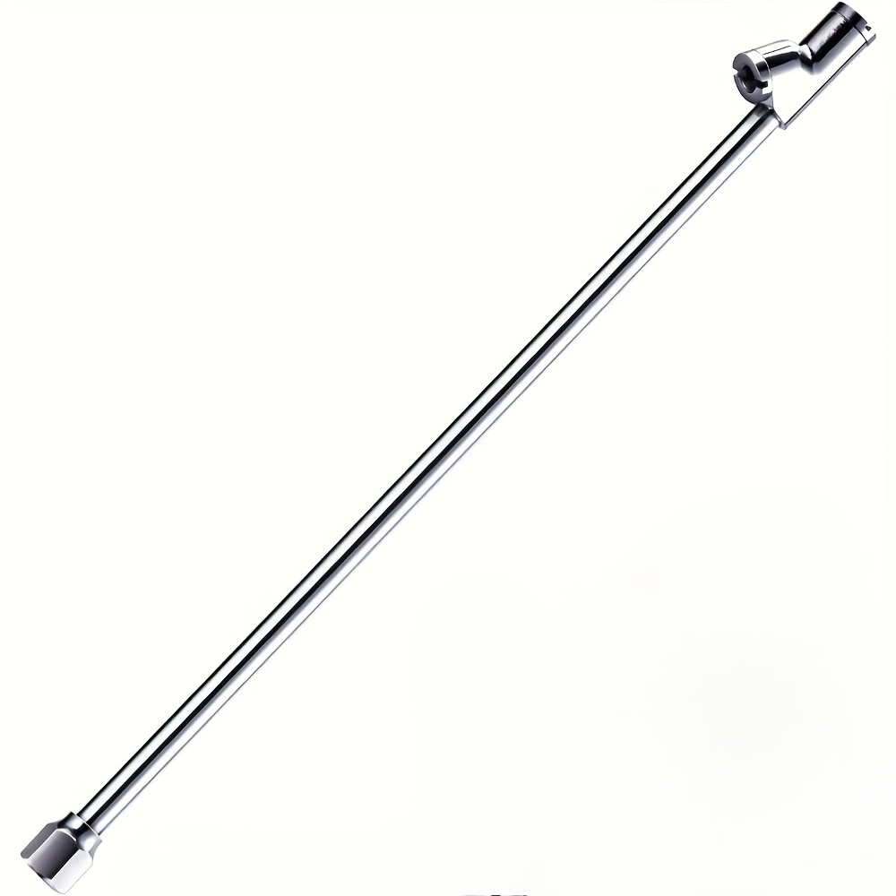 TEMU Kit de valve d'extension d'air 1 pièce, valve de gonflage de pneu à double extrémité à pied droit 1/4" FNPT, prise rapide standard, spécialement