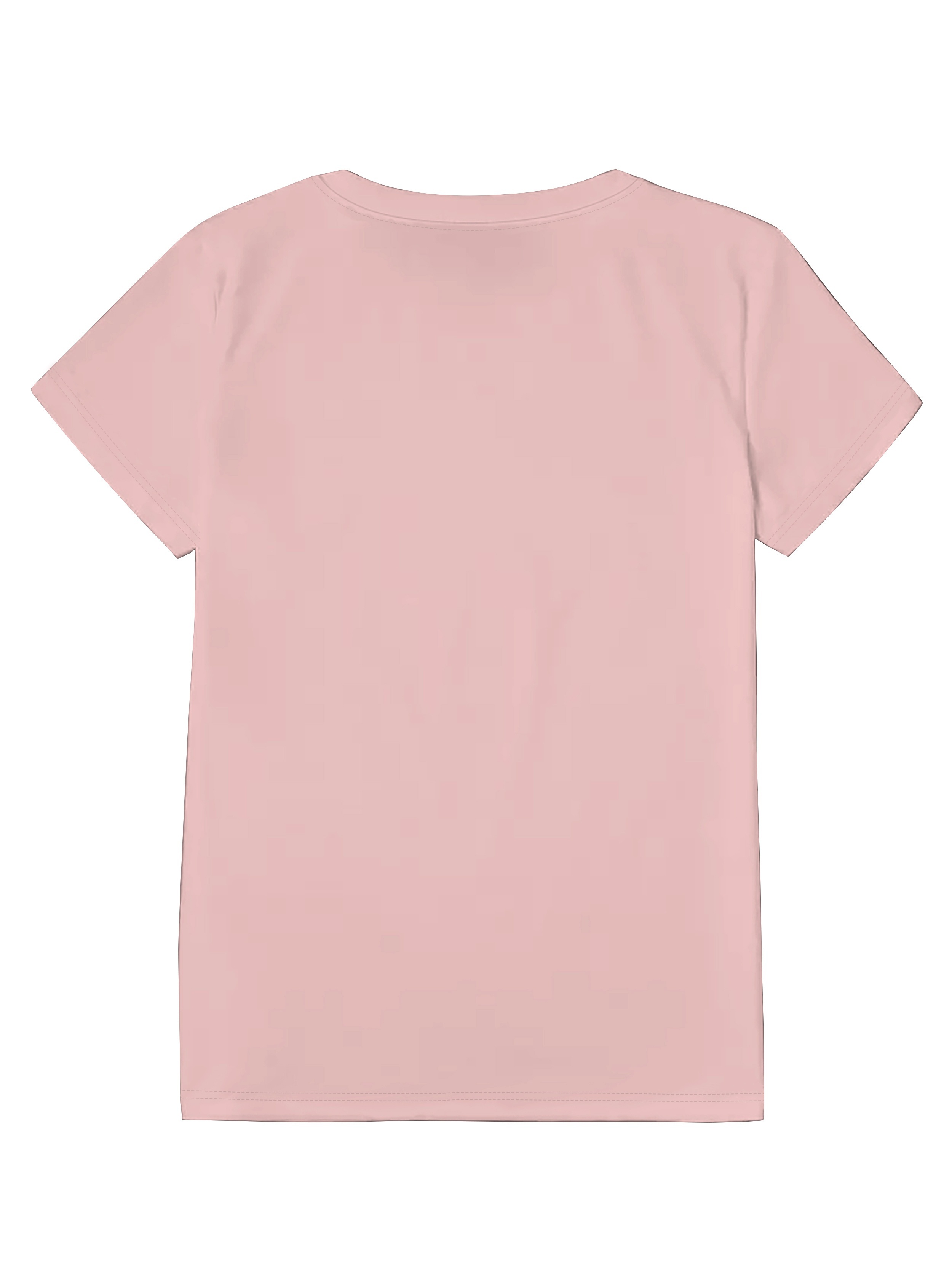 Graphic Print Crew Neck T-Shirt, Casual Short Sleeve Top For Spring & Summer, Women's Clothing