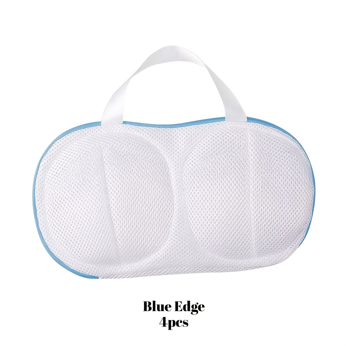 TEMU Sac à lingerie pour soutien-gorge | 4 sacs à linge robustes pour lingerie - anti-déformation, fermeture éclair, convient aux vêtements délicats,