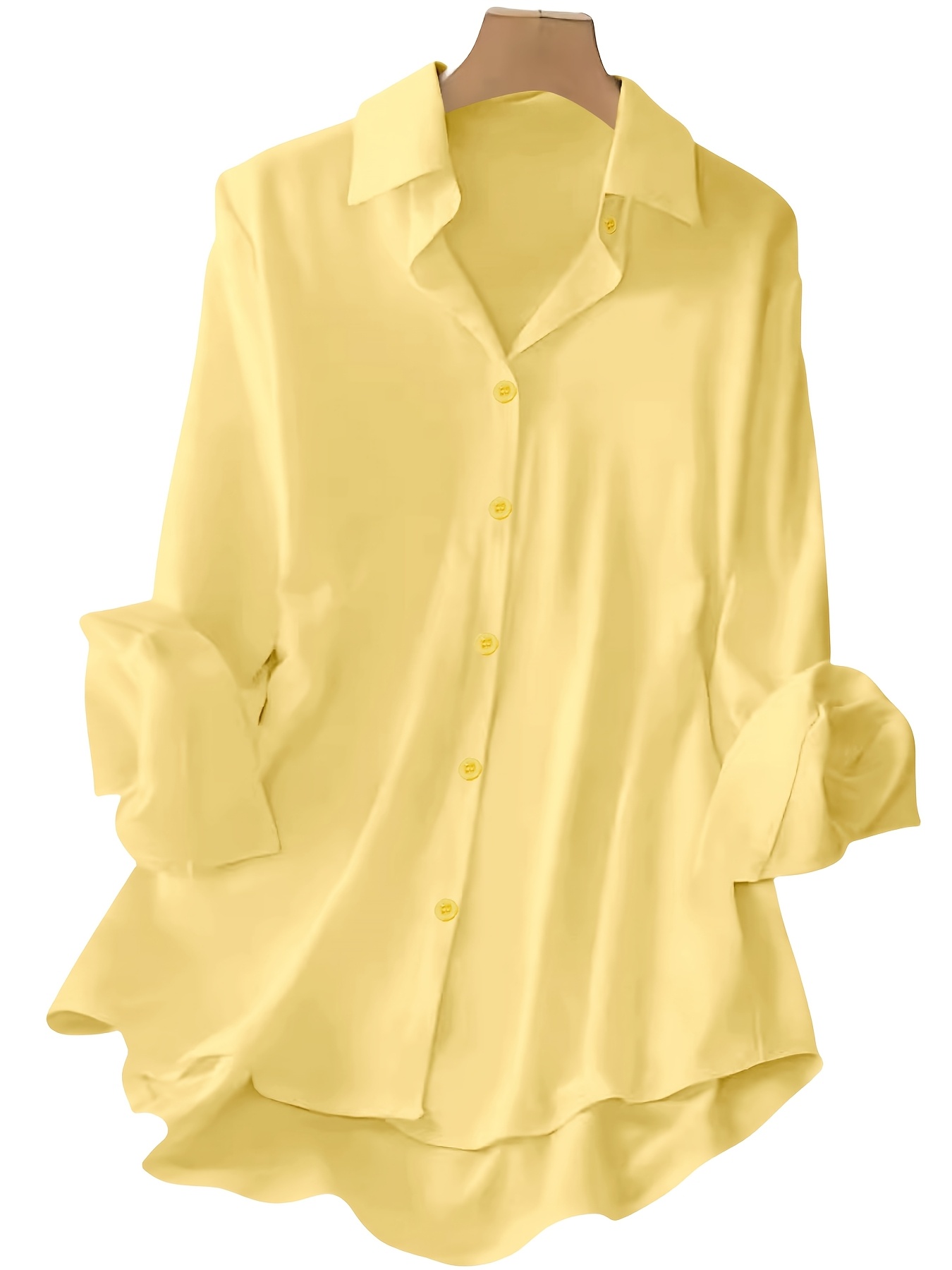 blusa larga mujer talla elegante color Temu El Salvador