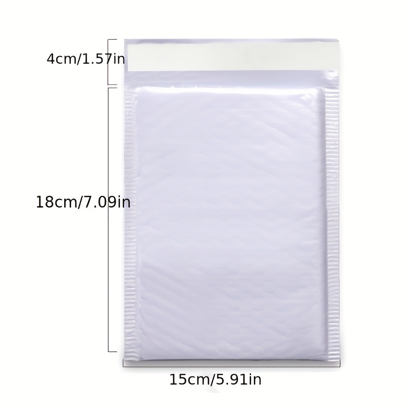 Pearlescent Bubble Film Bag Envelope Bag Bubble Foam Pearlescent Bag White Composite Bag