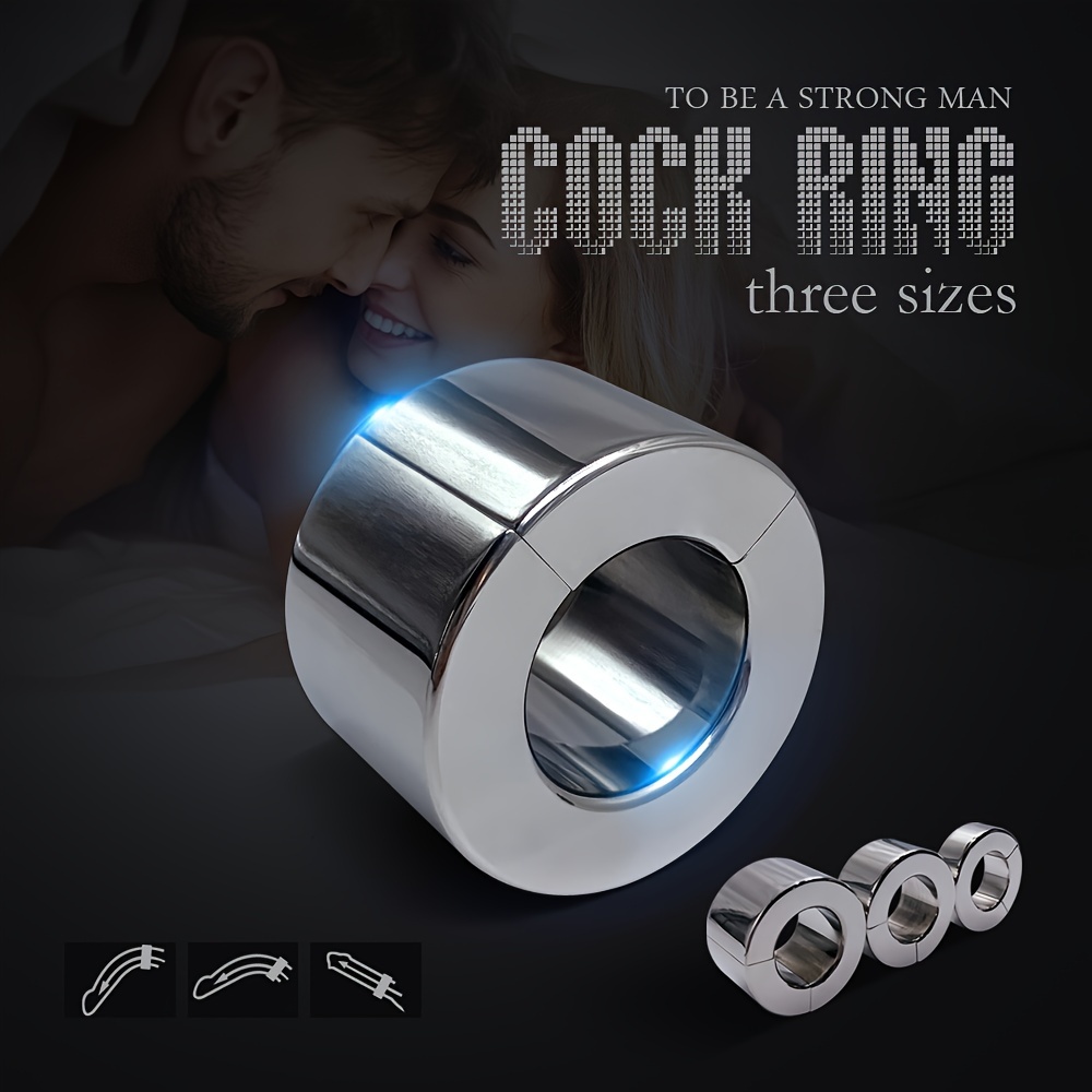 Dick Nut Surgical Steel Metal Glans Ring (28mm)
