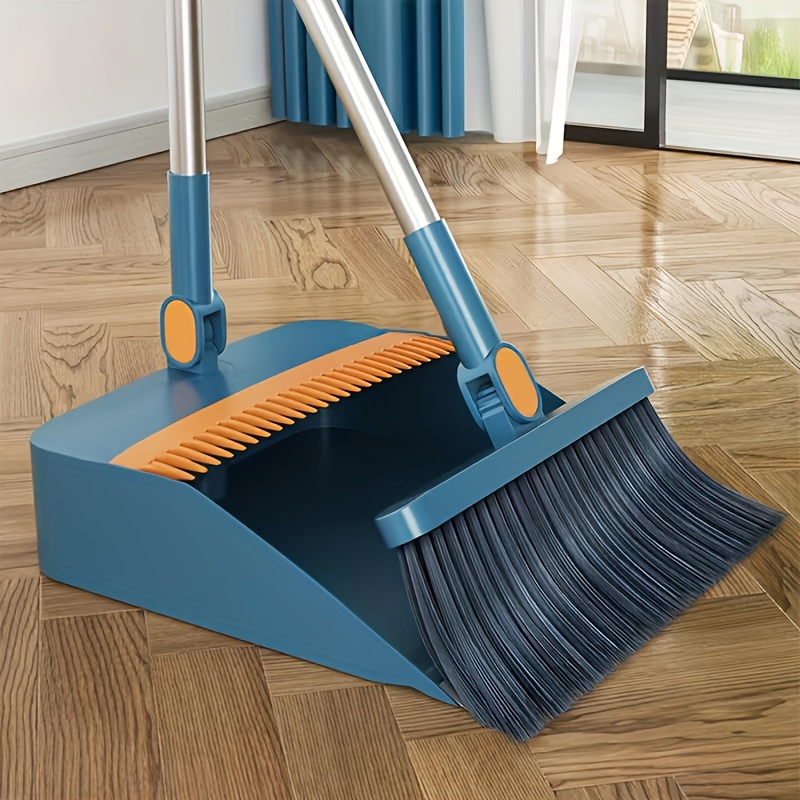 

1 Set Multifunctional Broom And Dustpan Set - , Easy Sweep For Home, Office, Kitchen, And Outdoor Use - Ideal For Living Room, Bedroom, Bathroom, And Outdoor