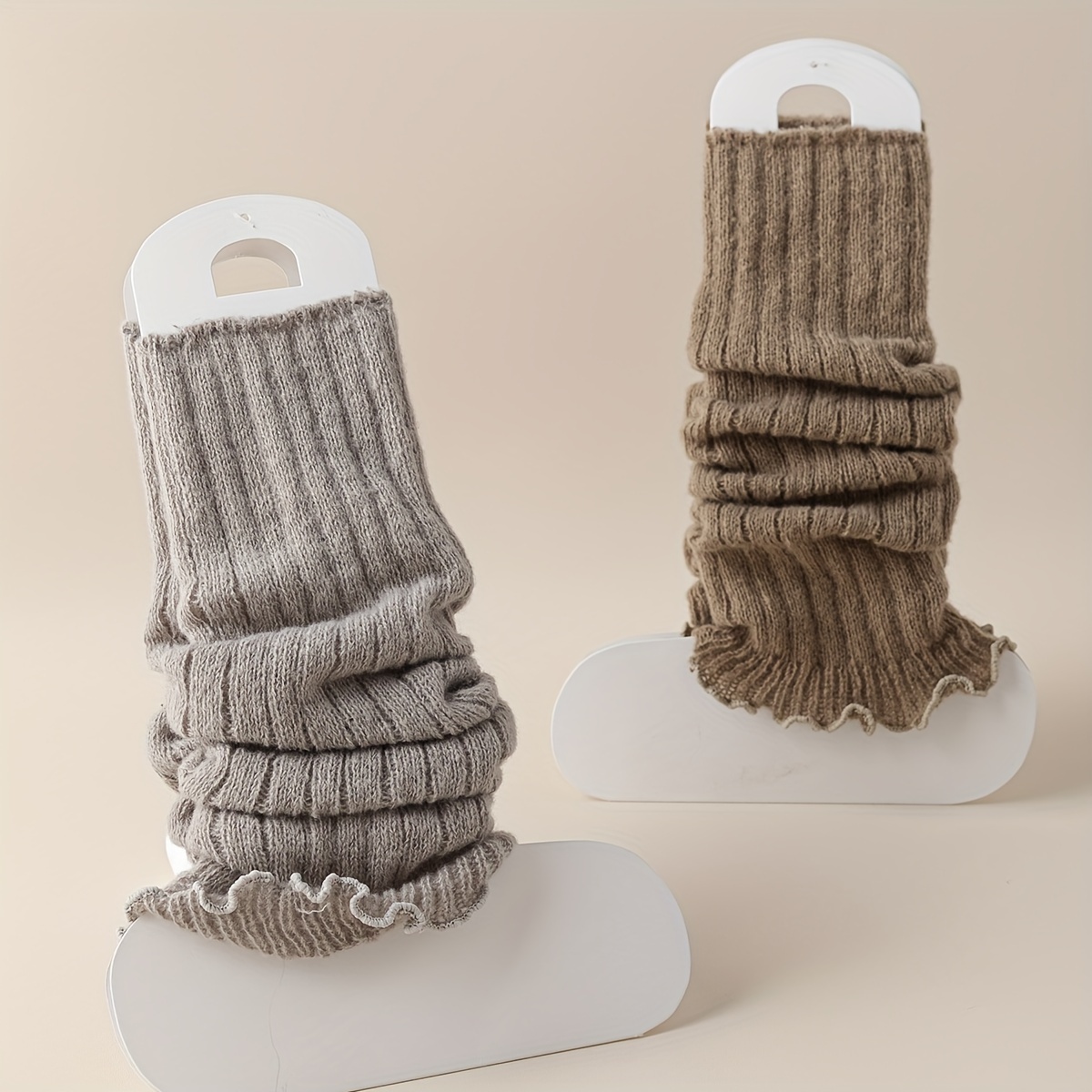 women's ribbed leg warmers multi color elastic stackable Temu