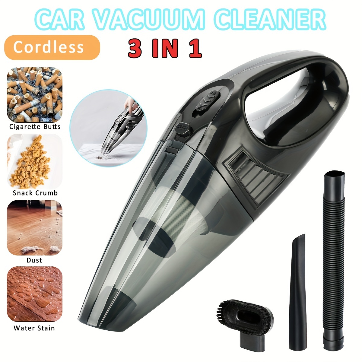 

Portable Car , Small Car And , Handheld , Portable -computer Cleaning, Small Car , , , Pet Cleaning For , Multiple Accessories