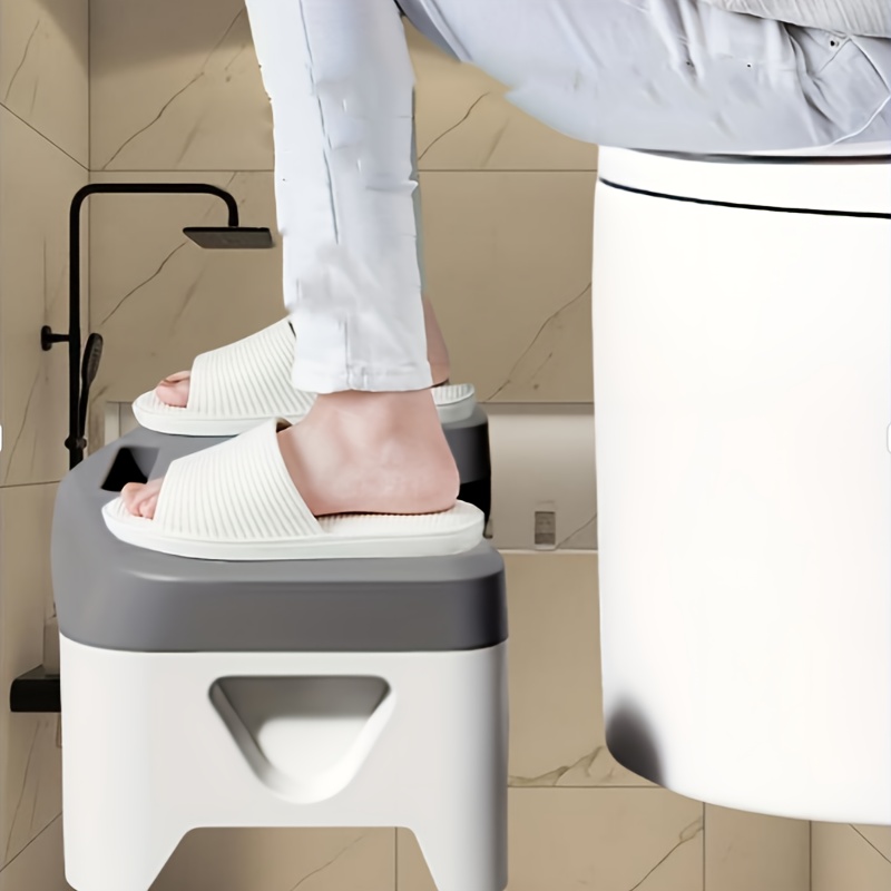 

Waterproof Squat Toilet Stool-toilet Stool Household Thickened Toilet Squat Adult And 's Foot Stool Toilet Stool Pregnant Women's Foot Stool- Easy To Clean And Store