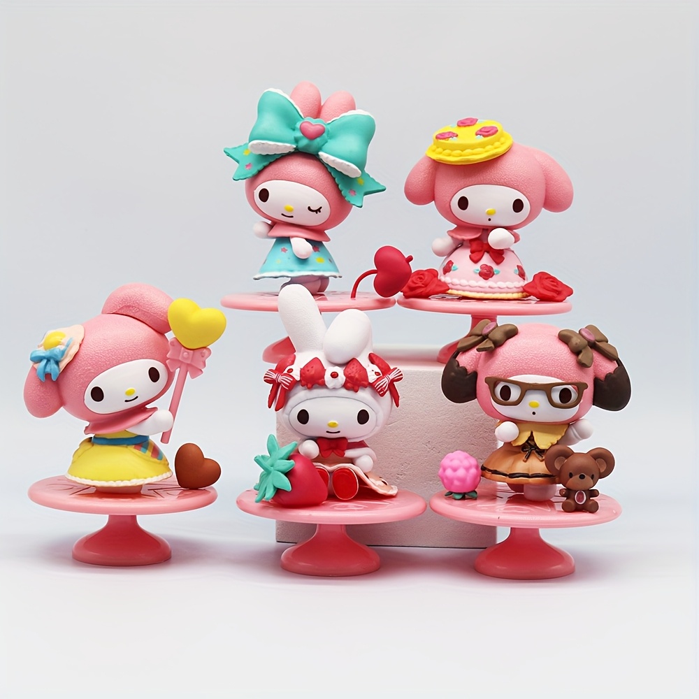 1pc melody afternoon tea mystery box collectible pvc cartoon