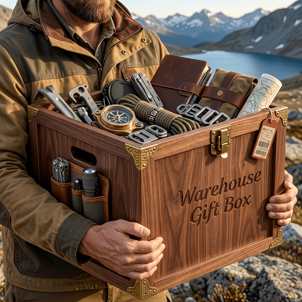 E-shop 100+ Optionen Premium Outdoor Wilderness Survival Multi-Tools Camping Wanderausrüstung Notfall-Überlebensausrüstung Robuste Outdoor Gadgets für