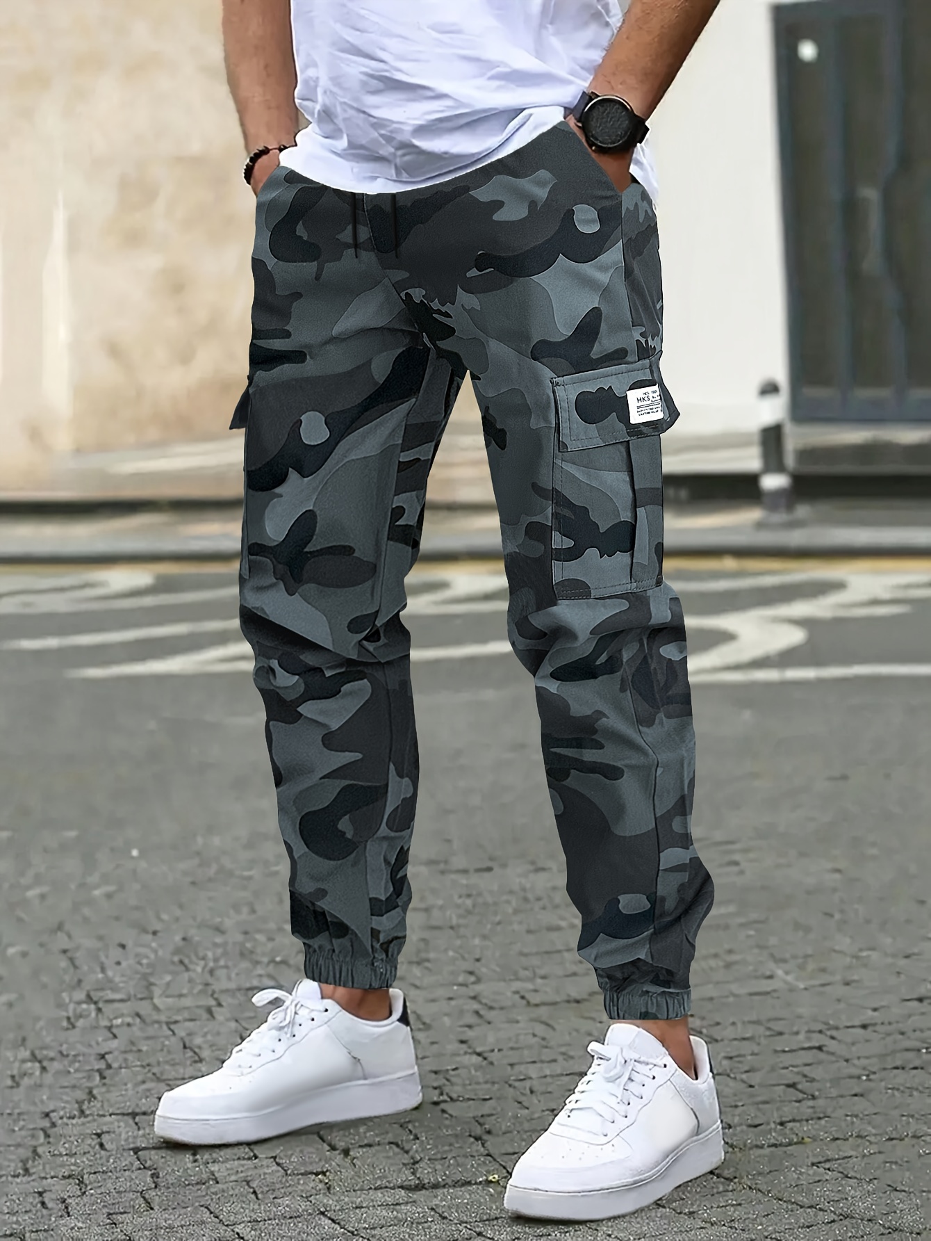 Pantalón Jogger Pantalon Camuflaje Hombre Outfit Pantalones