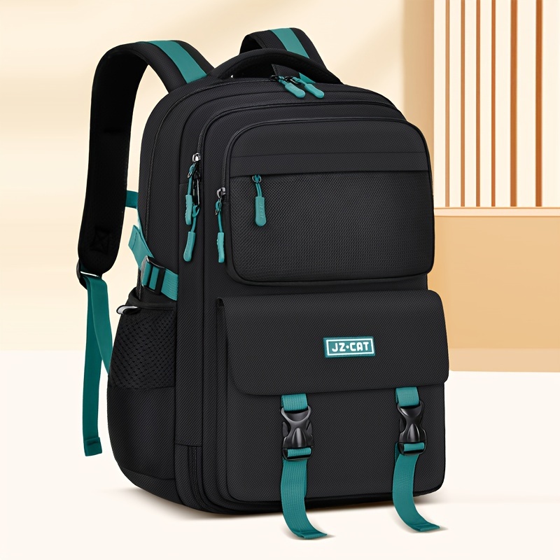 New student backpack, large capacity backpack, versatile bag for boys