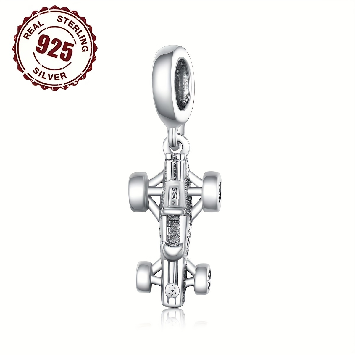 

1pc 925 Sterling Silvery Charms Beads For Charm Making
