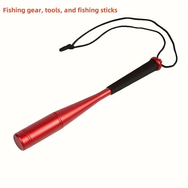 

Aluminum Alloy Fishing Hammer With Eva Handle - Dual-color Red And Blue Fish Bat Multi-tool For , Ideal For , Ramadan, Thanksgiving, And Christmas - Knock Tool Accessory For Fishing