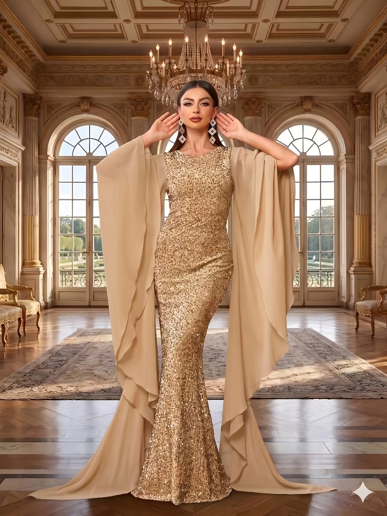   et tendance robe longue   à sequins, banquet  , fête, dîner, robe de mariage, banquet danniversaire, soirée dentreprise, robe de performance dhôte, robe de    ,  , robe de performance de concert, robe de cérémonie de   de prix