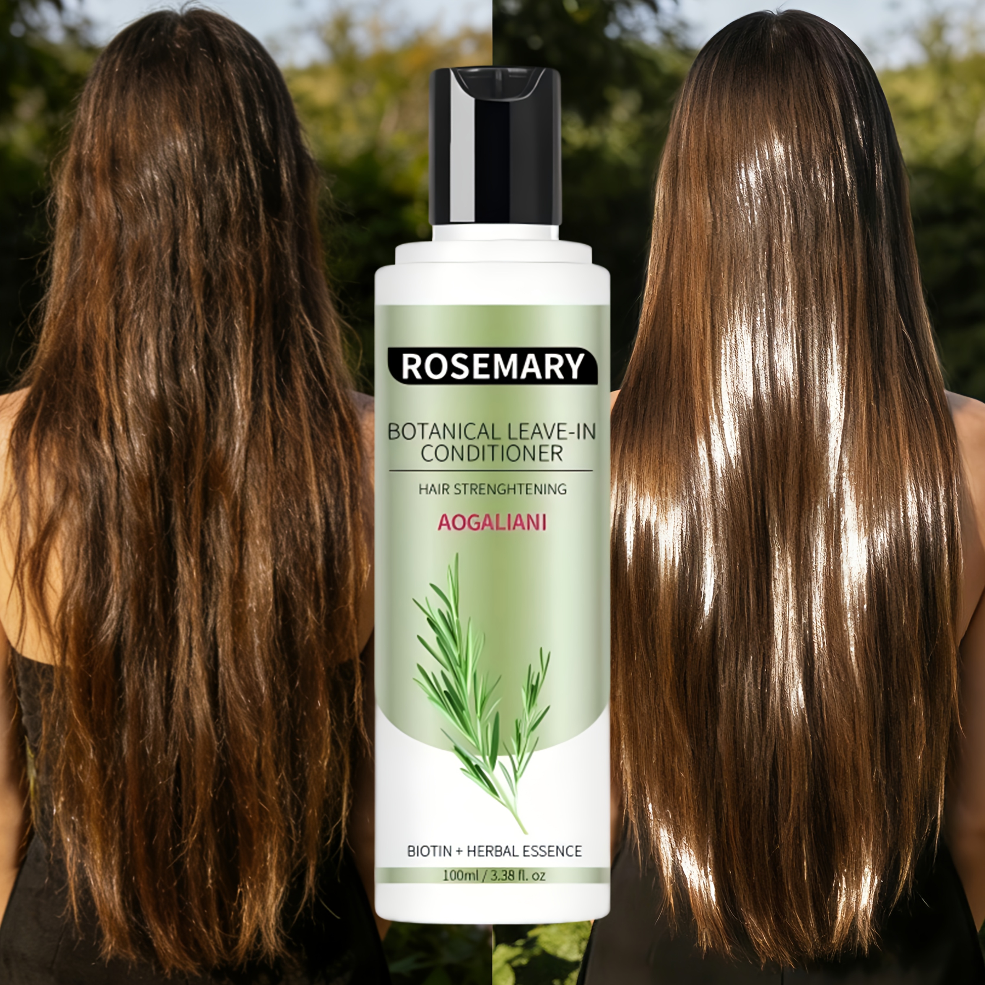 rosemary hair conditioner enriched with rosemary ginger biotin keratin argan oil   oil control unisex for all hair types suitable for dry hair deep moisturizing hair conditioner sleek haircare   ingredients Product details 0