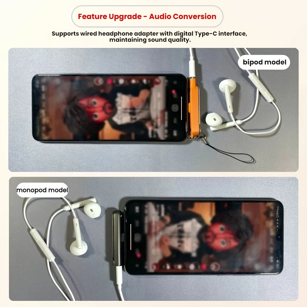 3pcs invisible bracket adapters type c and 2pcs dust plugs combination fast charging Product details 4
