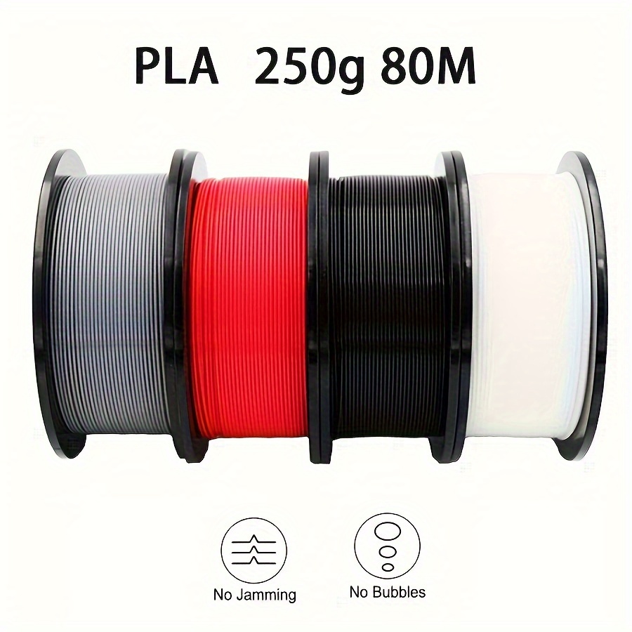 PLA Carbon Fiber 3D Printer Filament Ultra-high Hardness 1.75mm 1KG Black  Sublimation Products 3D Printing Material