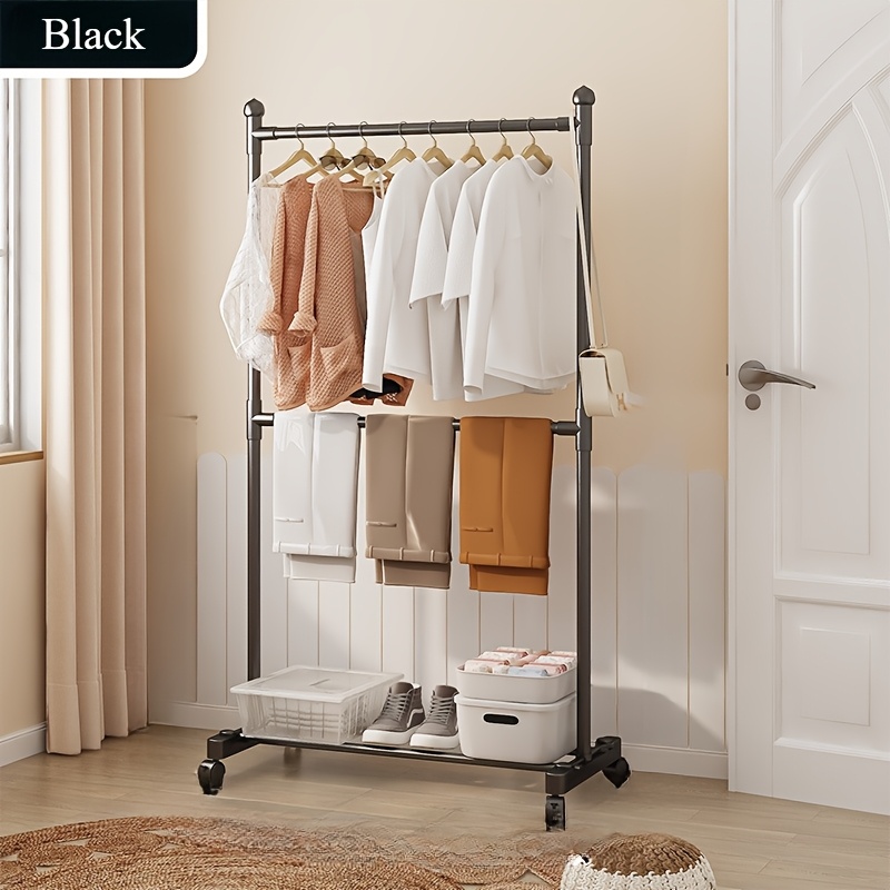 TEMU Drying Rack Indoor Bedroom Hanging Clothes Balcony Drying Clothes Rack