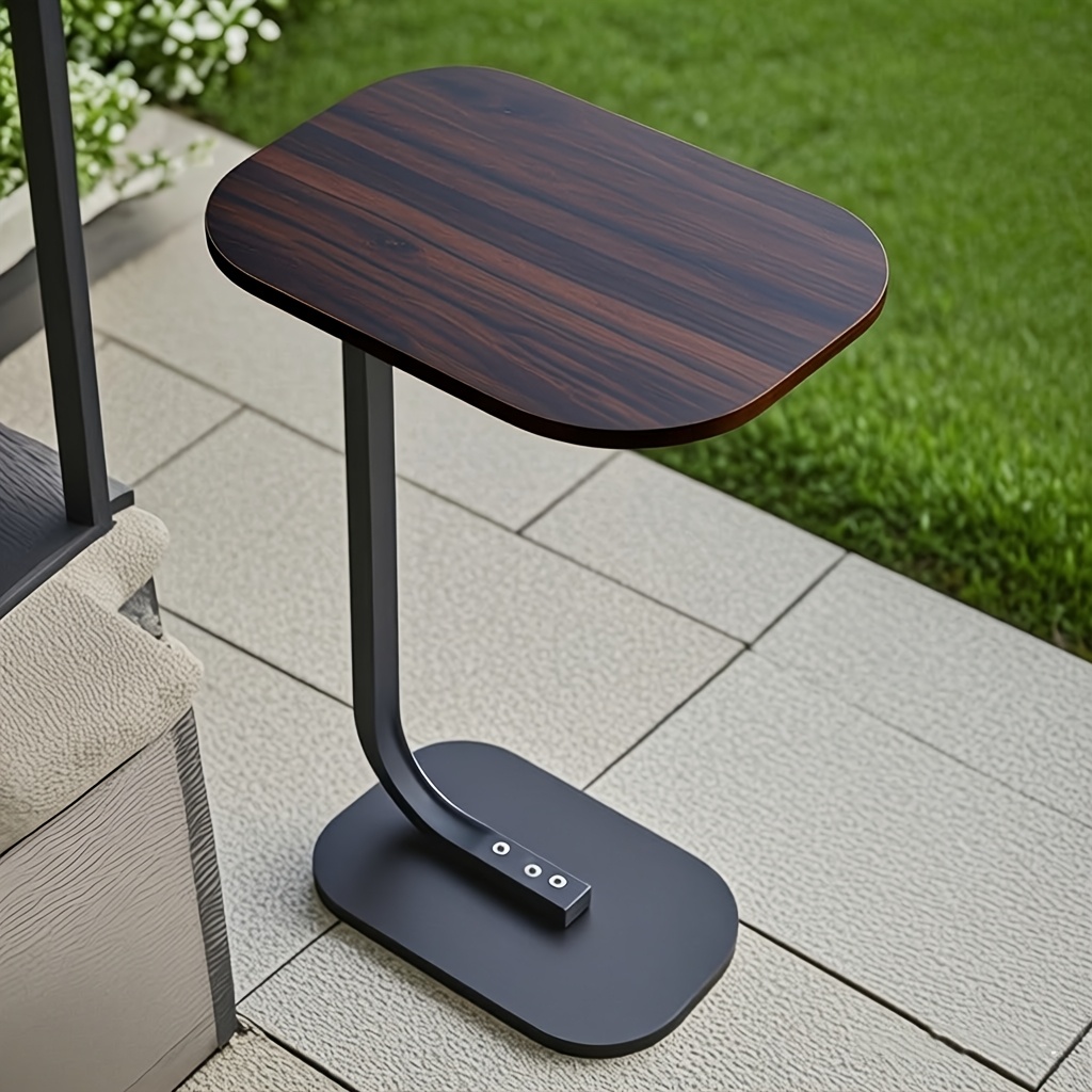 Courtyard Coffee Table, Coffee Table, Weather-resistant Balcony Table With, Garden Table, Easy To Move, Suitable For Gardens, Backyards