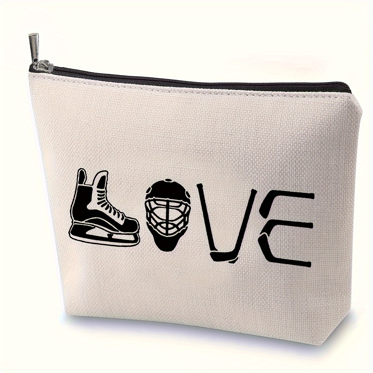 

Cosmetic Bag, Ice Hockey , Hockey Makeup Bag