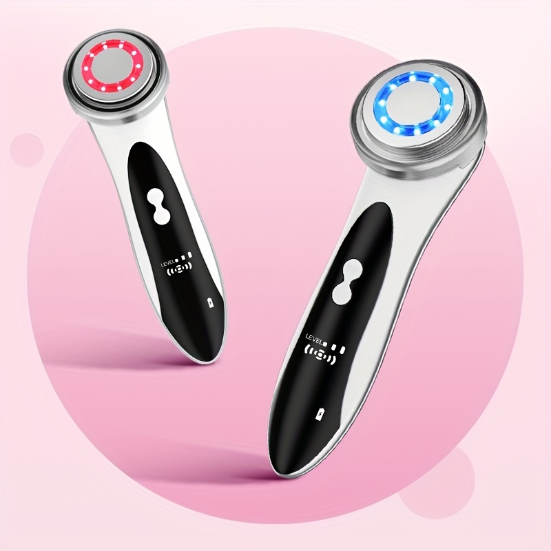 

4-in-1 Women's Facial Massager - Usb Rechargeable, Portable Beauty & Skincare Device With Lithium Battery