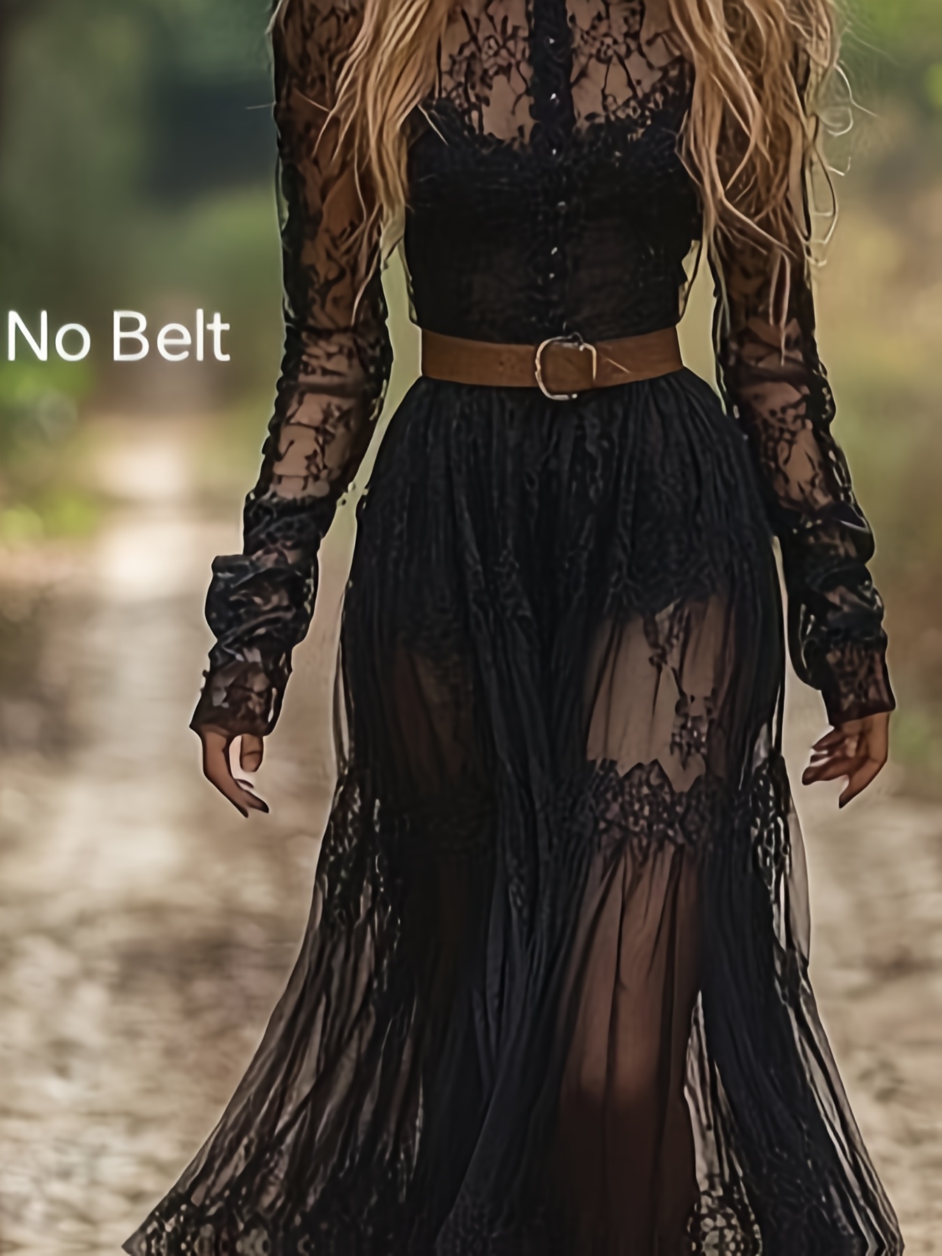 red and black leopard print dress Black Lace Maxi Dress Cardigan | Black Lace Kimono | Love that Boho main image 0
