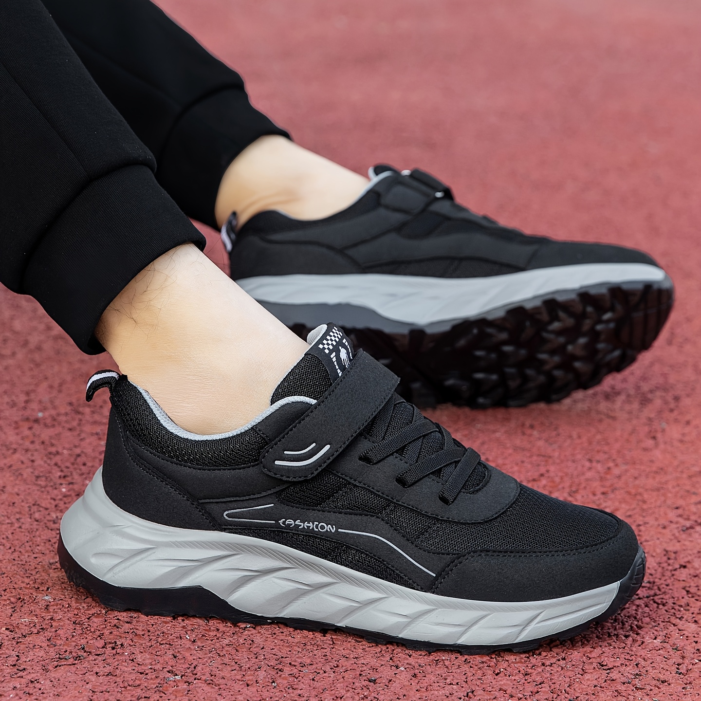 Men's Casual Sneakers, Plus Size, Thick Sole, Anti-Slip, Lightweight and Easy to Wear