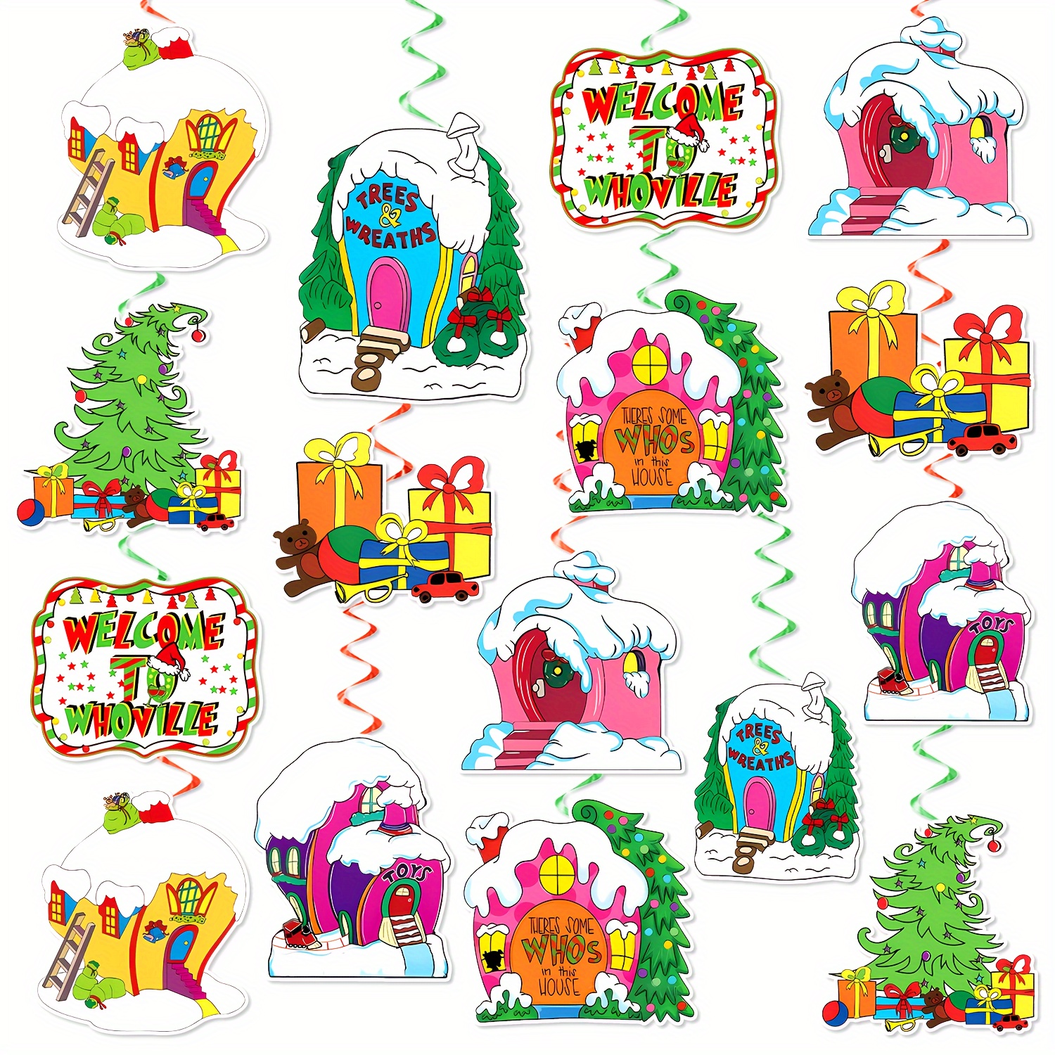 

32pcs Whoville Hanging Set - Christmas & Decorations, For /